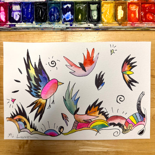 Tadaskia's Abstract Birds